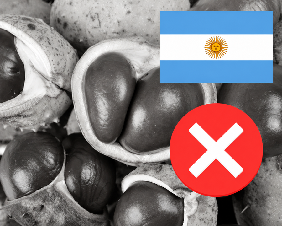 En Argentina el castaño de indias no se receta