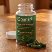 Foto de Sofía Méndez con Sanaré Bioactivo